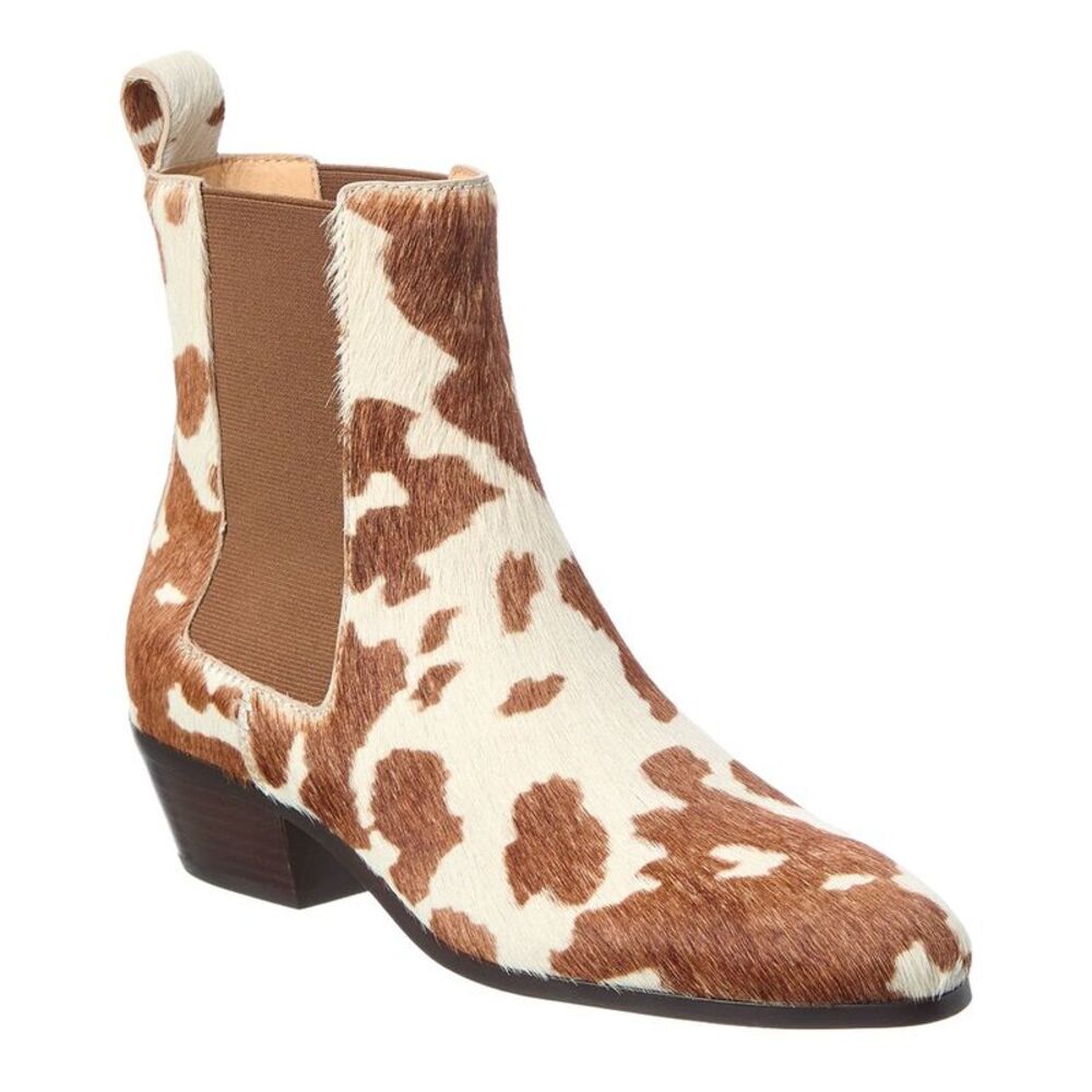 Odissi Haircalf Boot, Brown